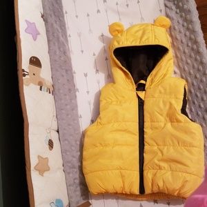 Gymboree Baby 3-6 months yellow vest with ears